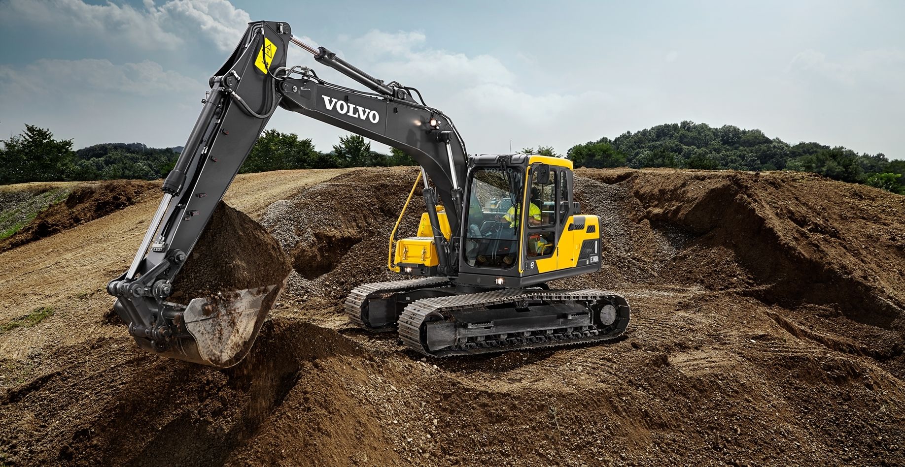 excavadora volvo cys via